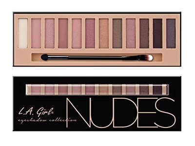 L.A. Girl Beauty Brick 12 Color Eye Palette – Nudes (GES331) - Image 2